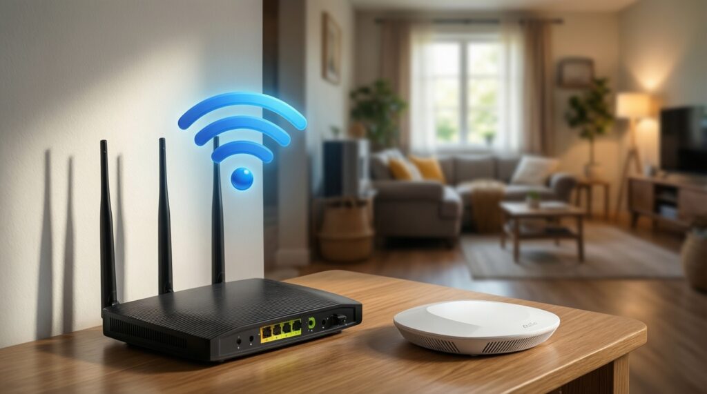 Wi‑Fi в квартире: как правильно разместить роутер для максимального покрытия - иллюстрация