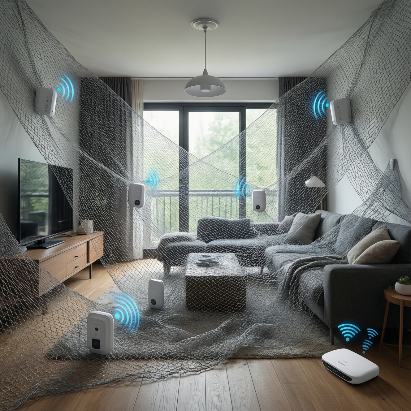 Mesh‑система или усилители: что лучше для частного дома и больших помещений