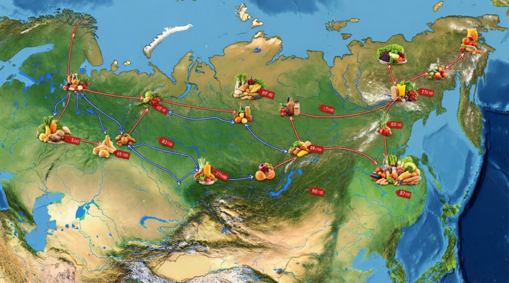 Инфляция в повседневности: как меняются цены на базовые продукты и услуги по регионам - иллюстрация