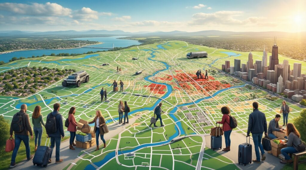 Миграция внутри страны: куда переезжают люди и как это меняет локальные рынки - иллюстрация