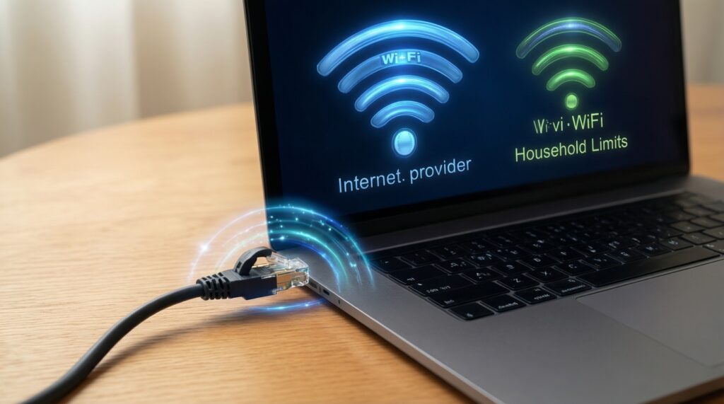 Почему скорость по тарифу и реальная скорость отличаются: основные причины и решения - иллюстрация