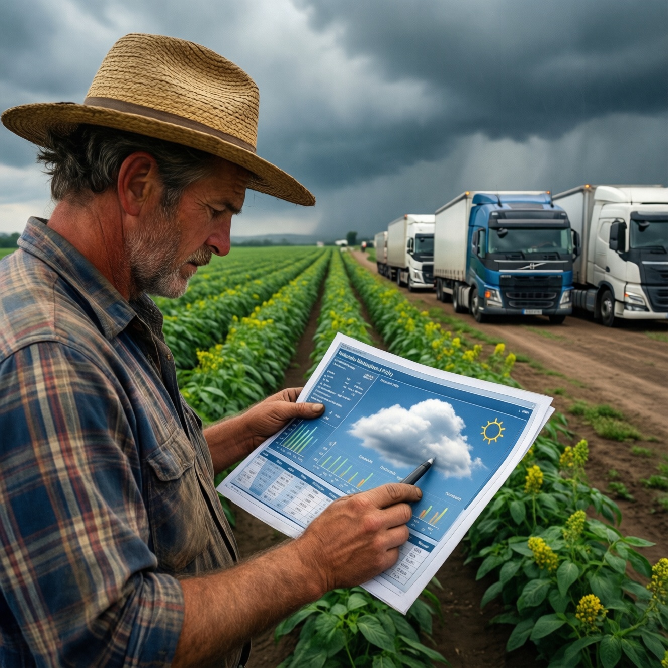 Климатические аномалии и экономика: как погода влияет на урожай, цены и логистику