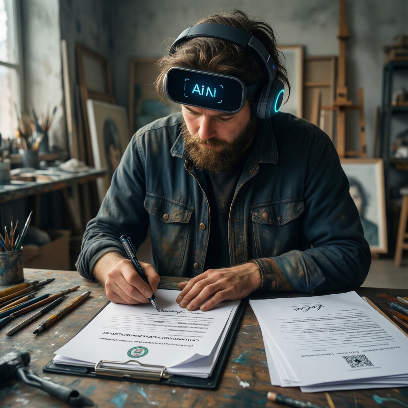 Этика нейросетей в творчестве: кому принадлежат стиль, голос и авторство