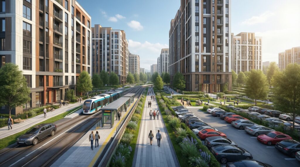 Городская среда: как меняются транспорт, дворы и общественные пространства и кто за это платит - иллюстрация